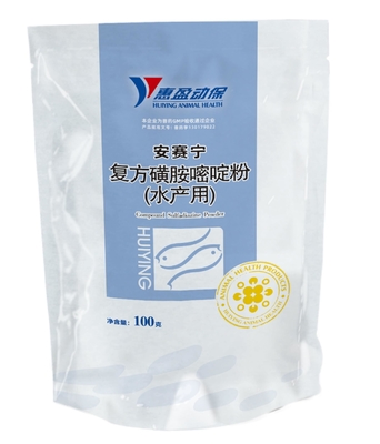 16% Sulfadiazine 3,2% Trimethoprim Aquatic Veterinary Medicine Untuk Bakteri Pendarahan
